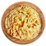 1/2 Cheese Pizza Crunch 